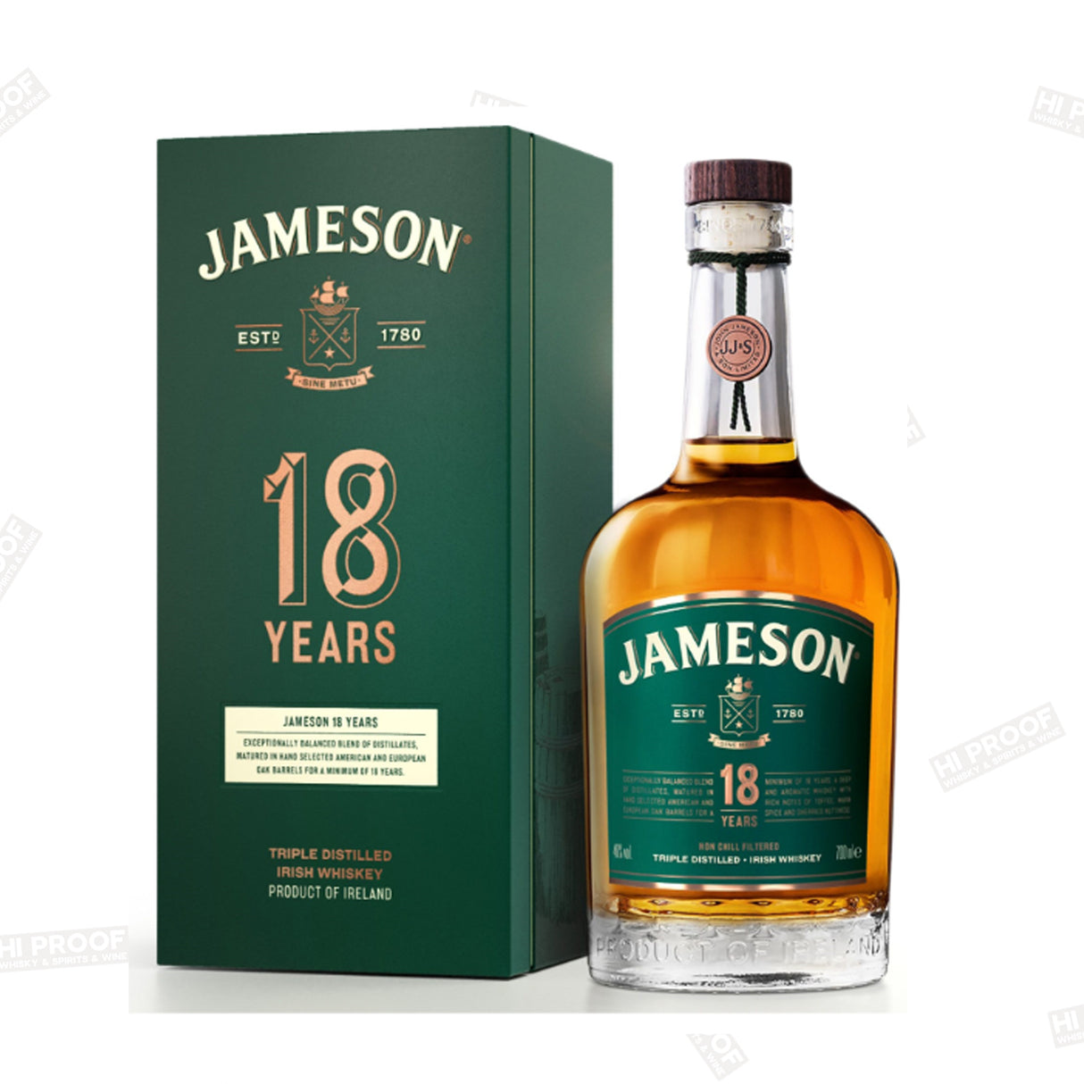 Jameson 18 Year Irish Whiskey 750ml