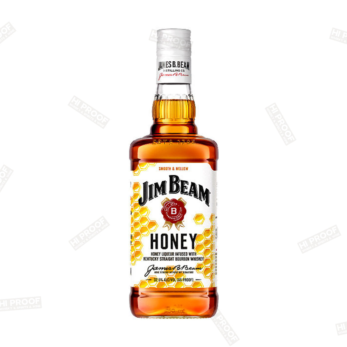 JIM BEAM HONEY BOURBON WHISKEY 1.75L