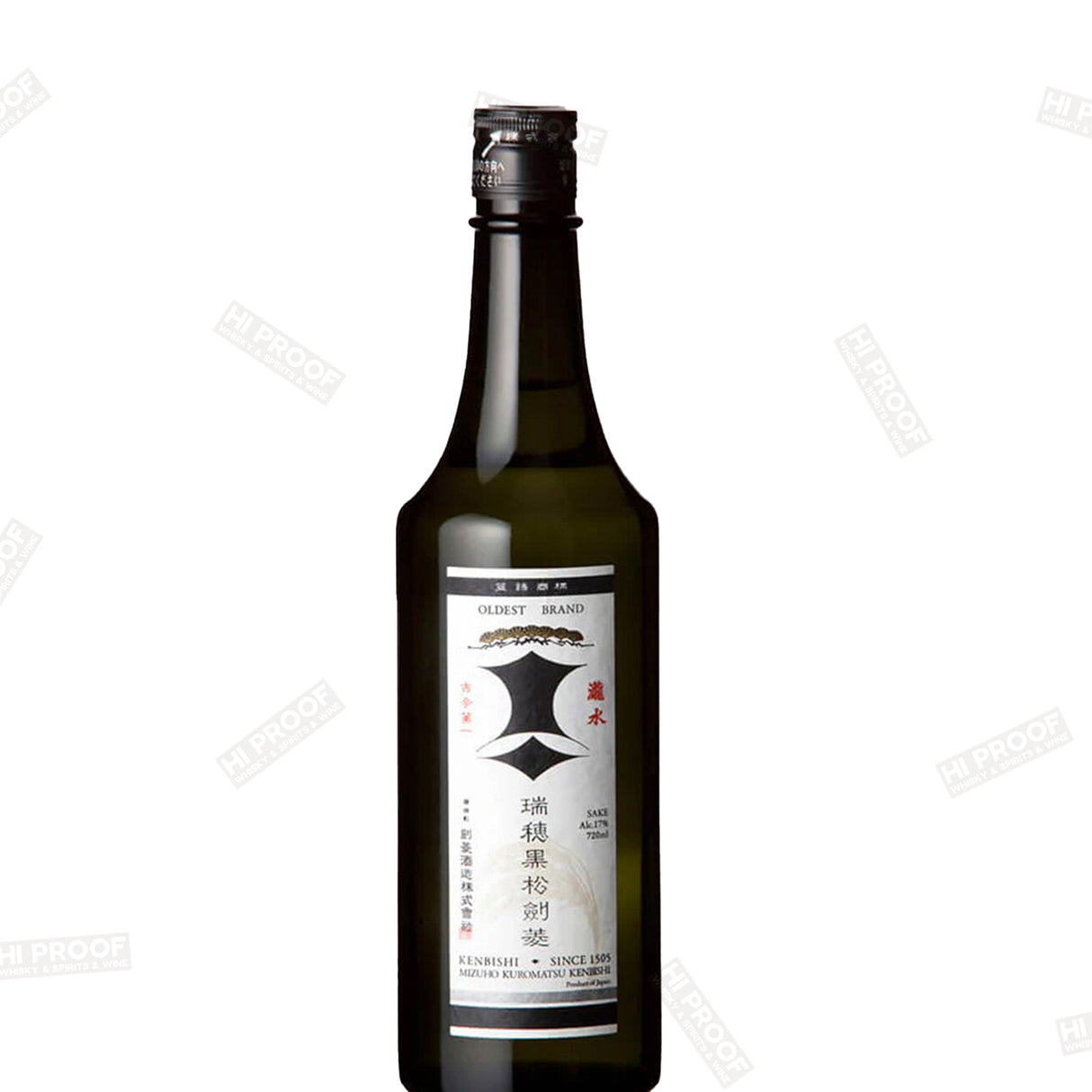 KENBISHI MIZUHO JUNMAI SAKE 720 ML