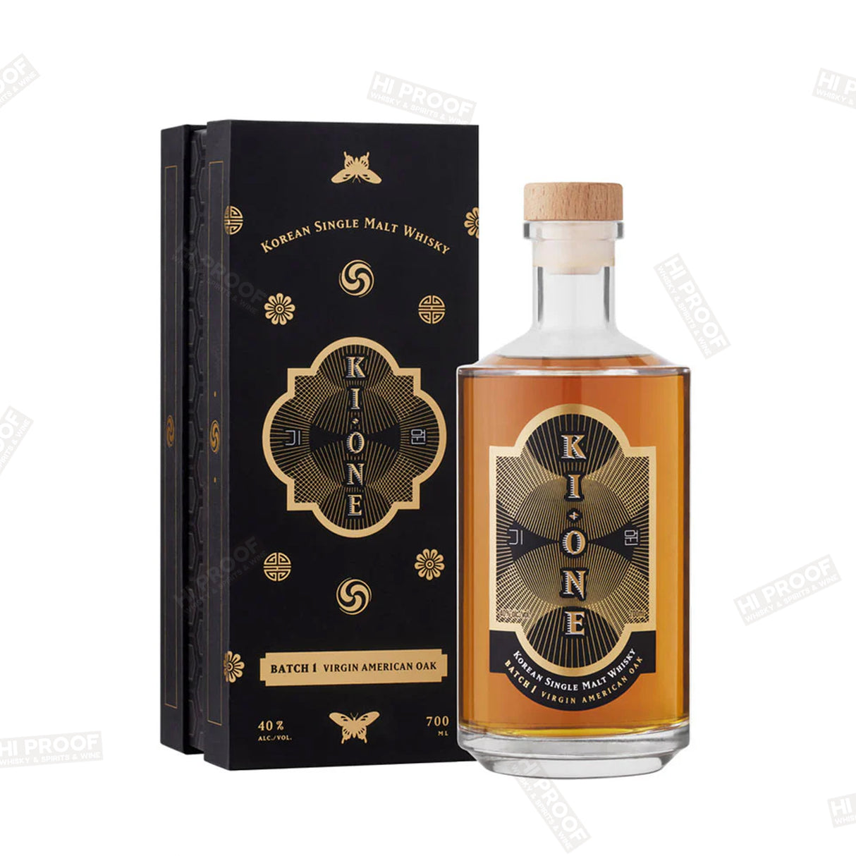 Ki One Batch 1 Virgin American Oak Korean Single Malt Whisky ABV 40% 700ml