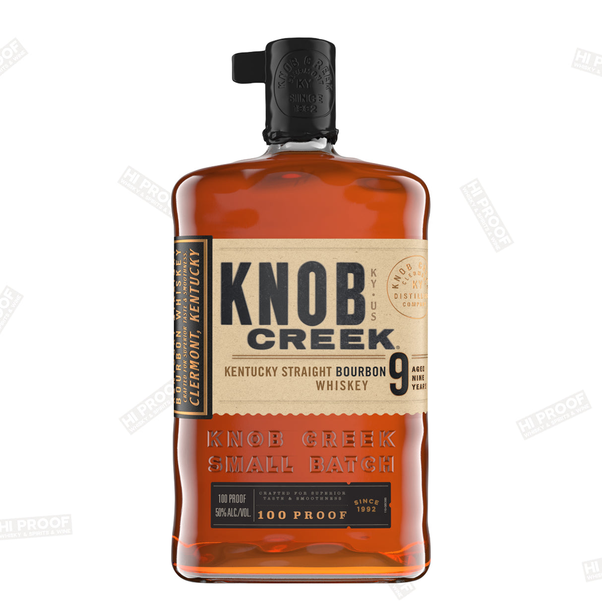 Knob Creek Kentucky Straight Bourbon Whiskey Aged 9 years 100 Proof 1.75L