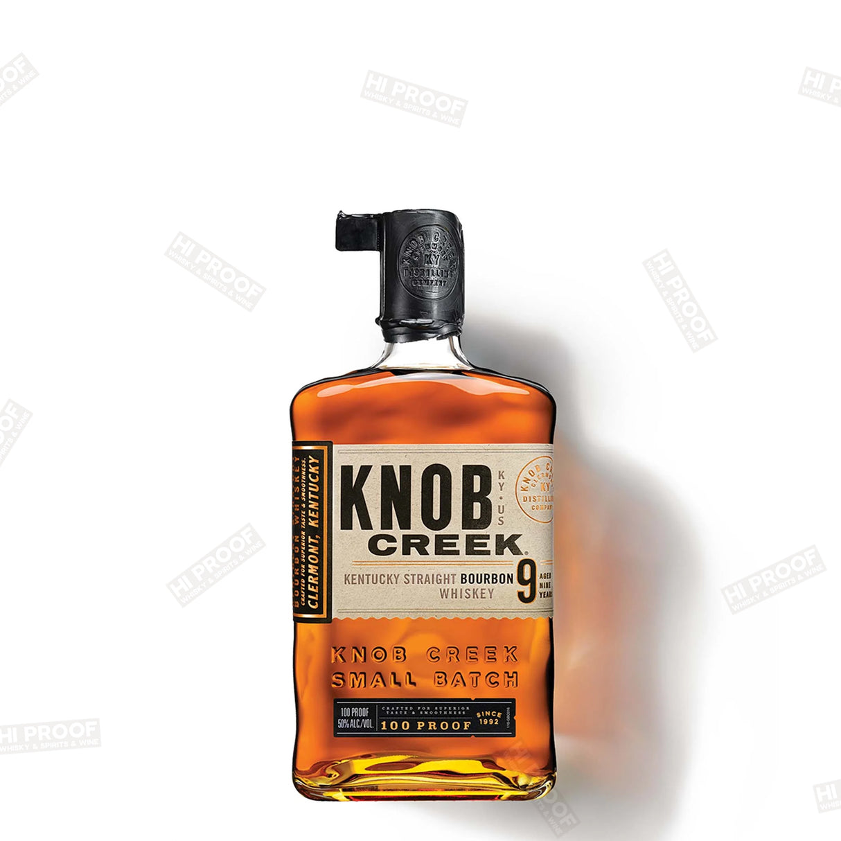 Knob Creek Kentucky Straight Bourbon Whiskey Aged 9 years 100 Proof 375ml