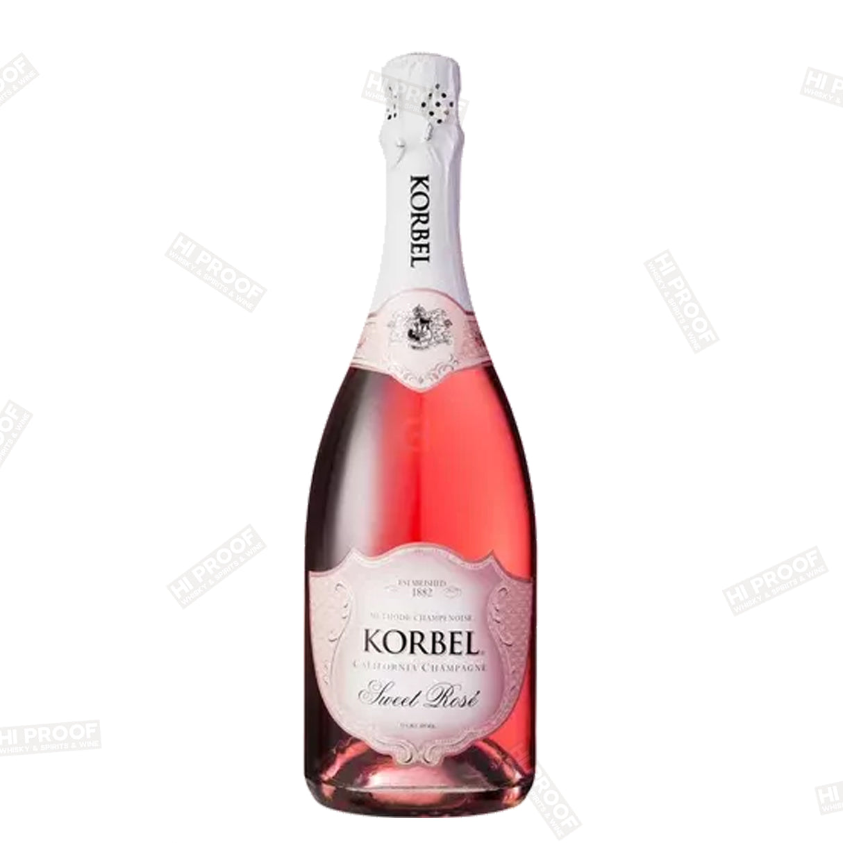 Korbel Sweet Rosé California Champagne Wine 750ml