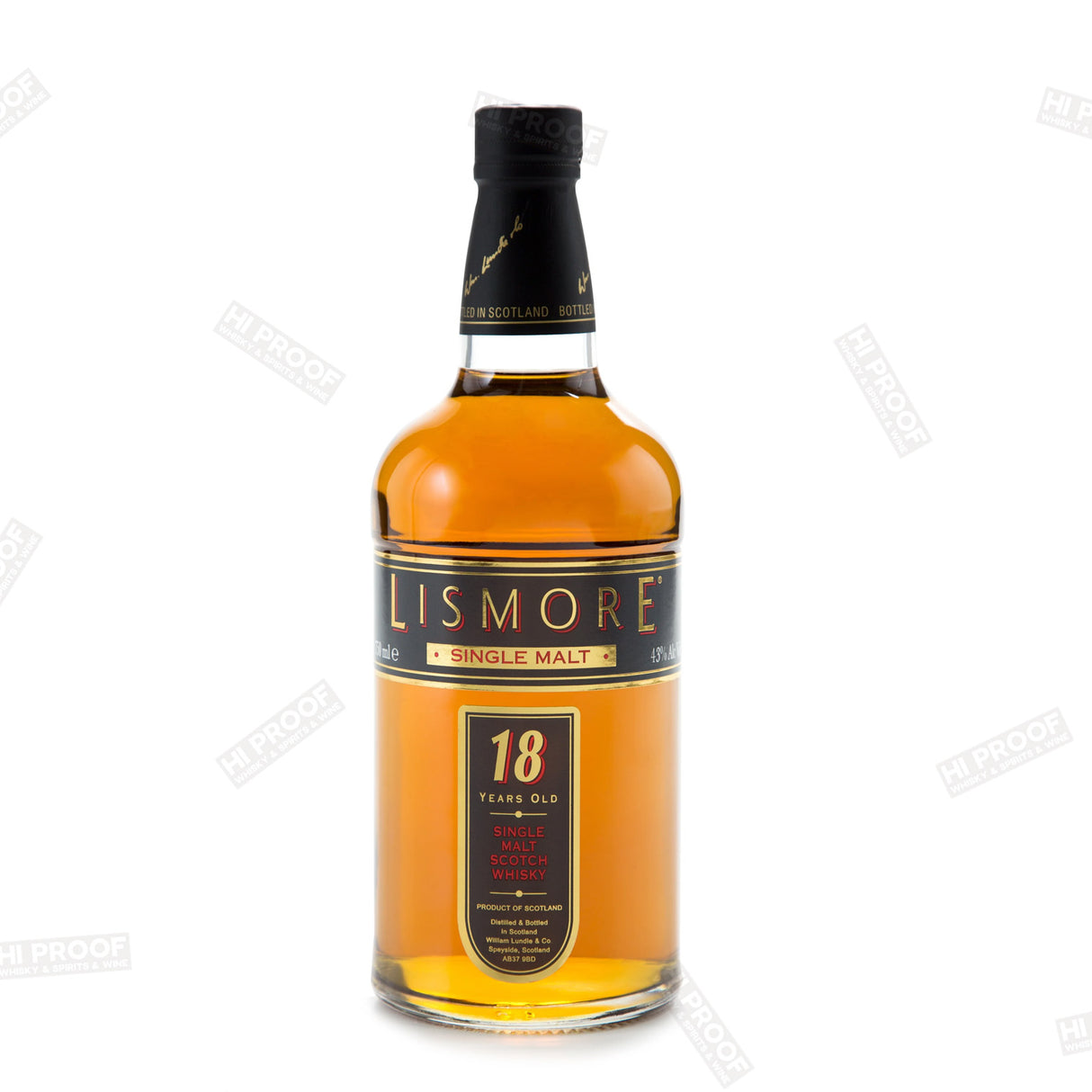 Lismore Single Malt 18 years old 750ml