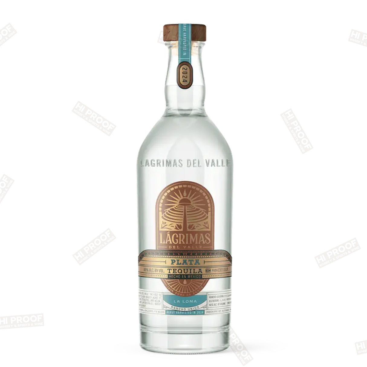 Lagrimas Del Valle La Loma Plata Tequila 750ml