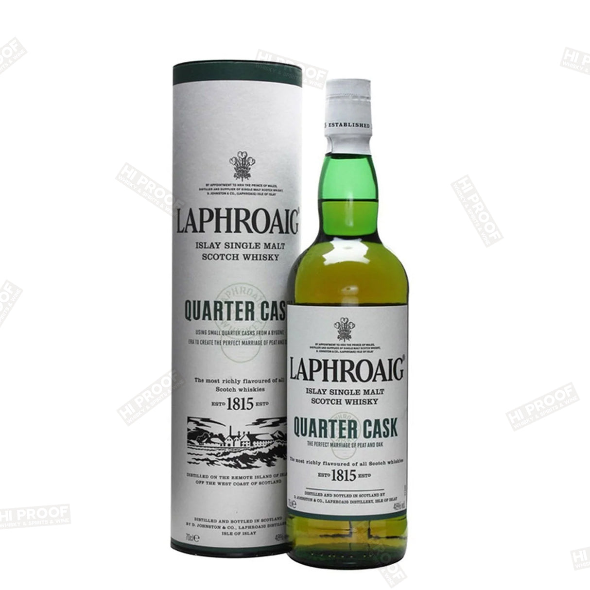 Laphroaig Quarter Cask Islay Single malt Scotch Whisky 750ml