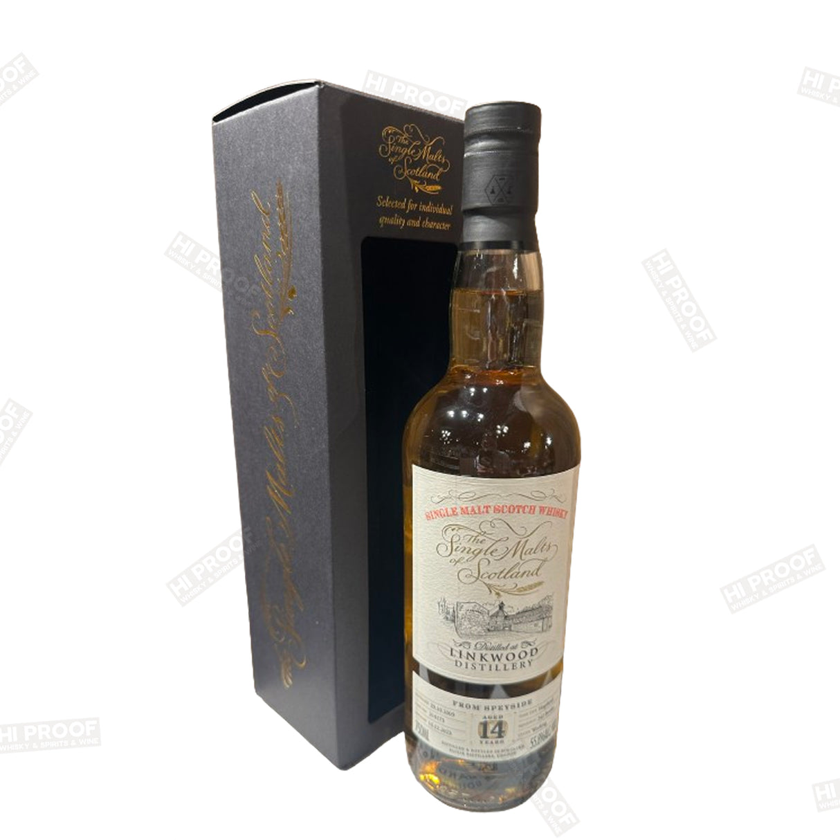 2009 Linkwood 14 year old The Single Malts Of Scotland  Scotch Whisky 750ml