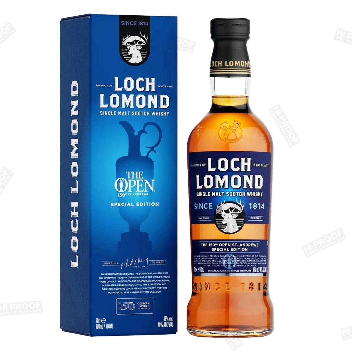 Loch Lomond The Open Special Edition 151 st Royal Liverpool Rioja Finish Single Malt Scotch Whisky 750ml