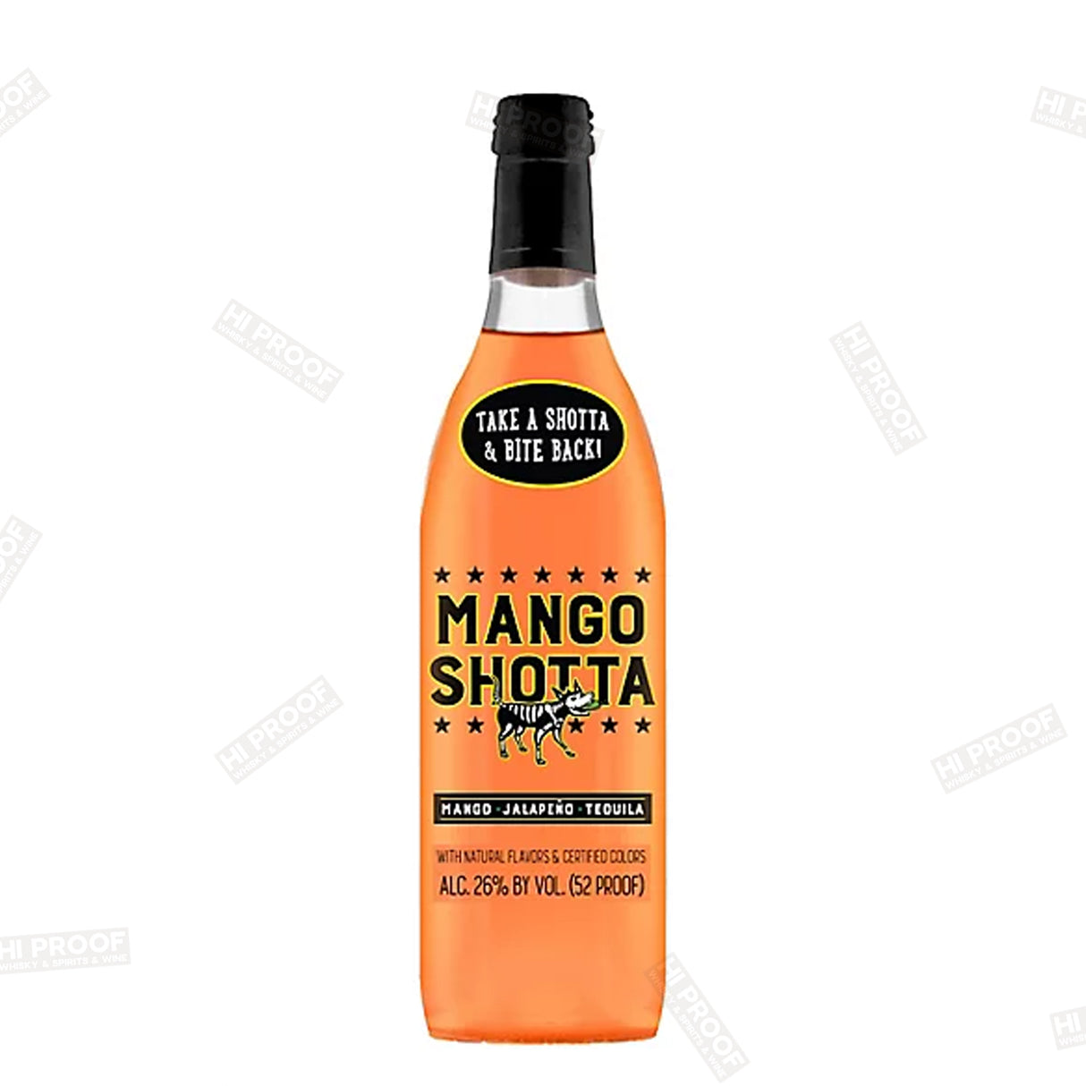 Mango Shotta Mango Jalapeno Tequila 52 Proof Bottle - 750 Ml