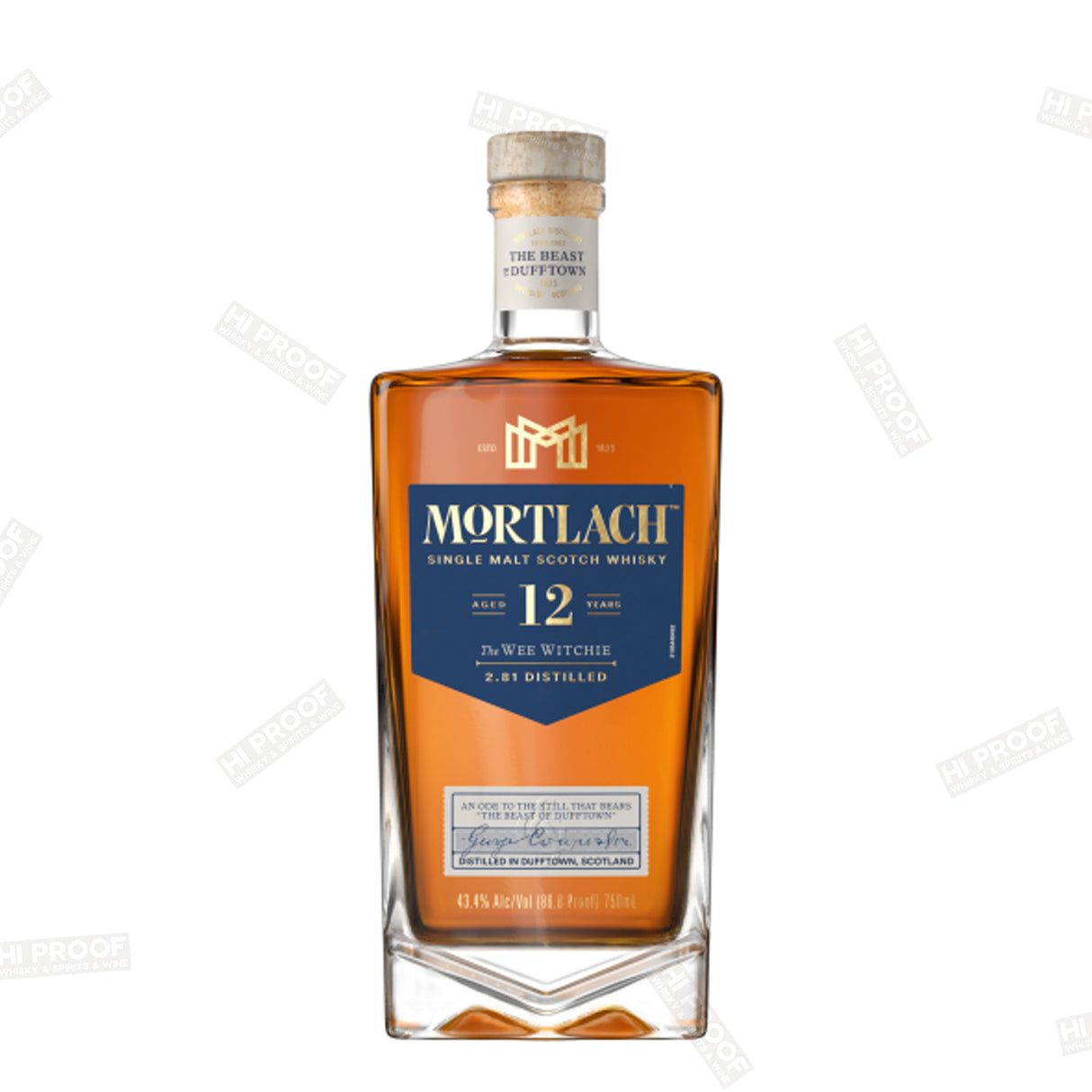 Mortlach "The Wee Witchie" 12 Years Old Single Malt Scotch Whisky 750ml