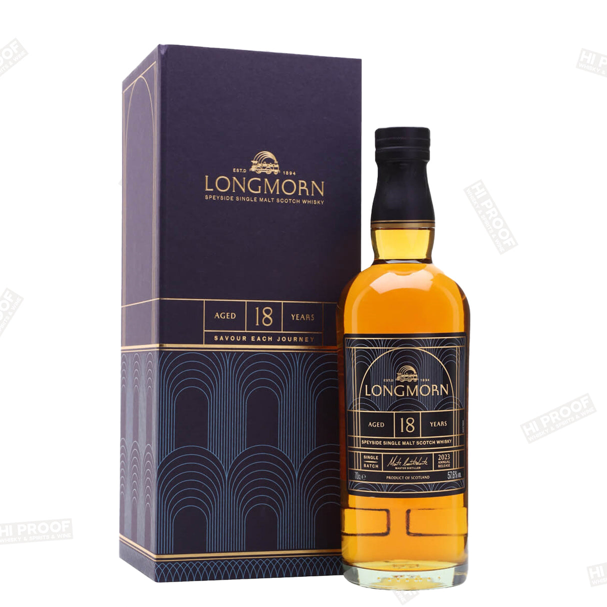 New Release LONGMORN SINGLE MALT SCOTCH 18 YR 115.2 700ML