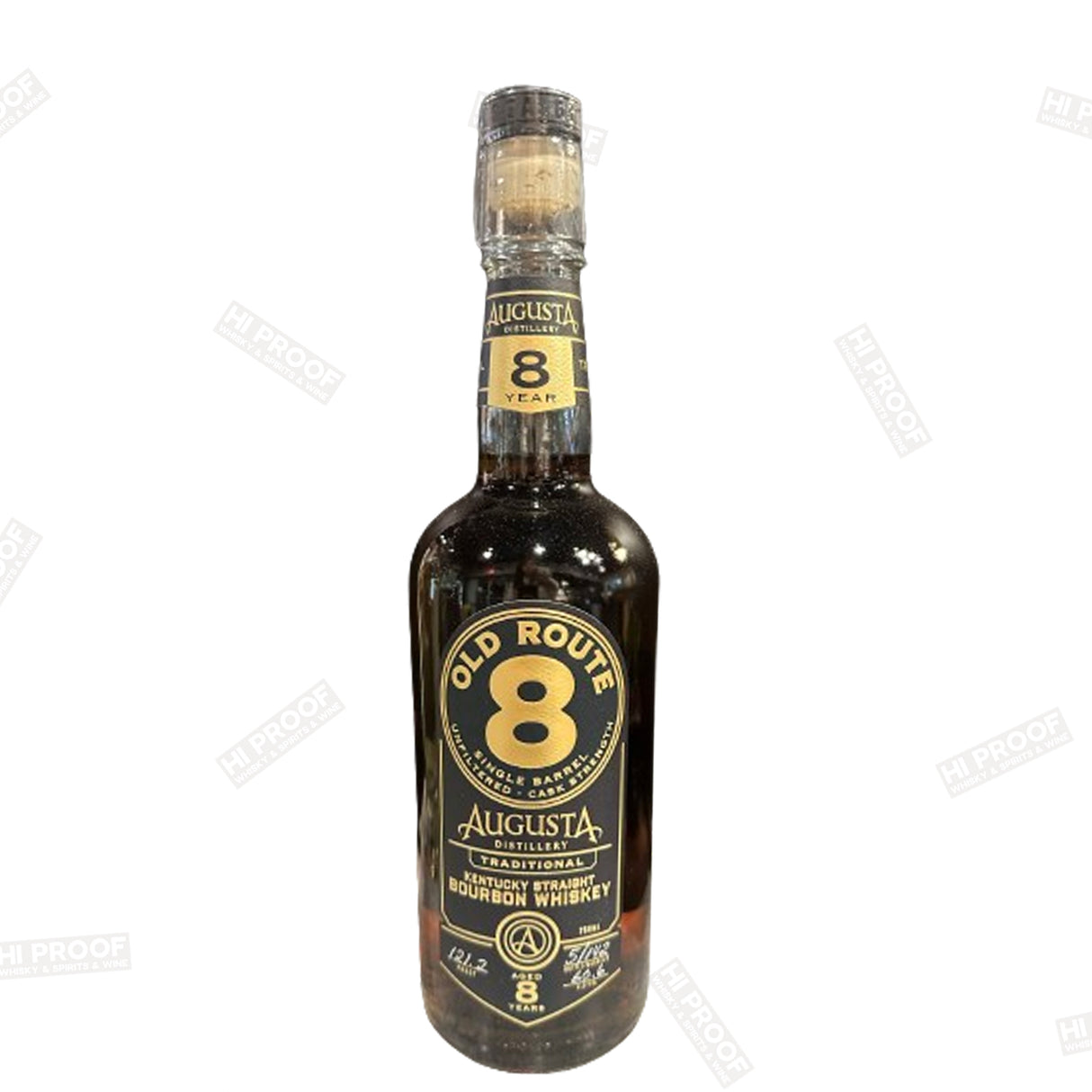 OLD ROUTE 8 LIMITED 8-YEAR SINGLE BARREL 121.2 Proof 750ml