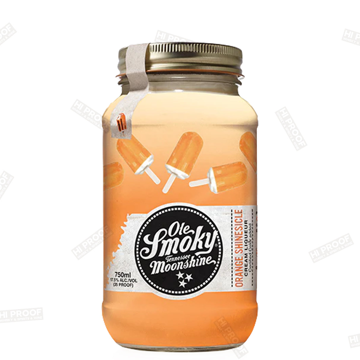 OLE SMOKY MOONSHINE ORANGE SHINEESICLE CREAM 750ML