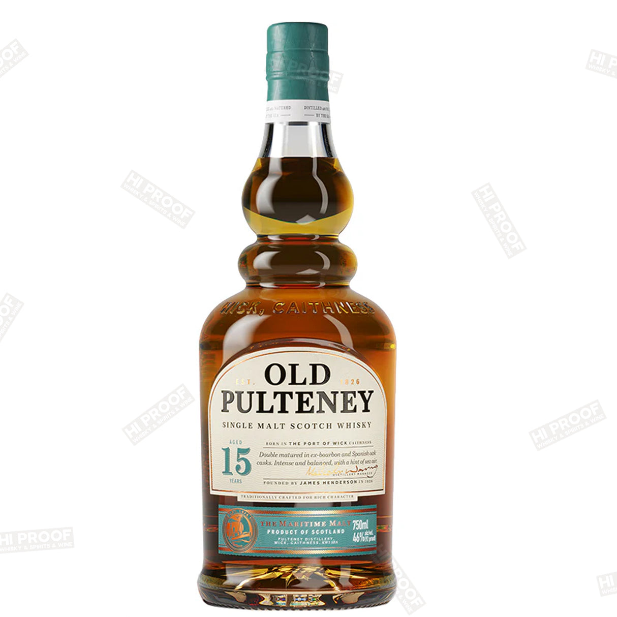 Old Pulteney 15 Year Old Single Malt Scotch Whisky