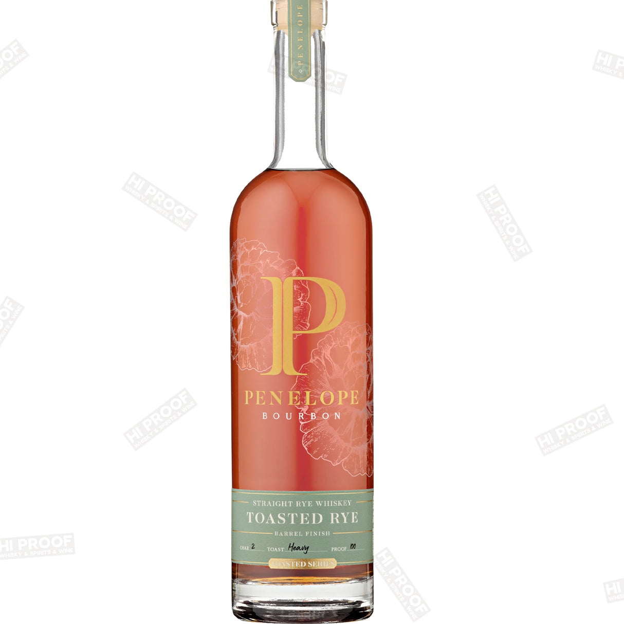 Penelope Toasted Rye Straight Whisky 100Proof 750ml