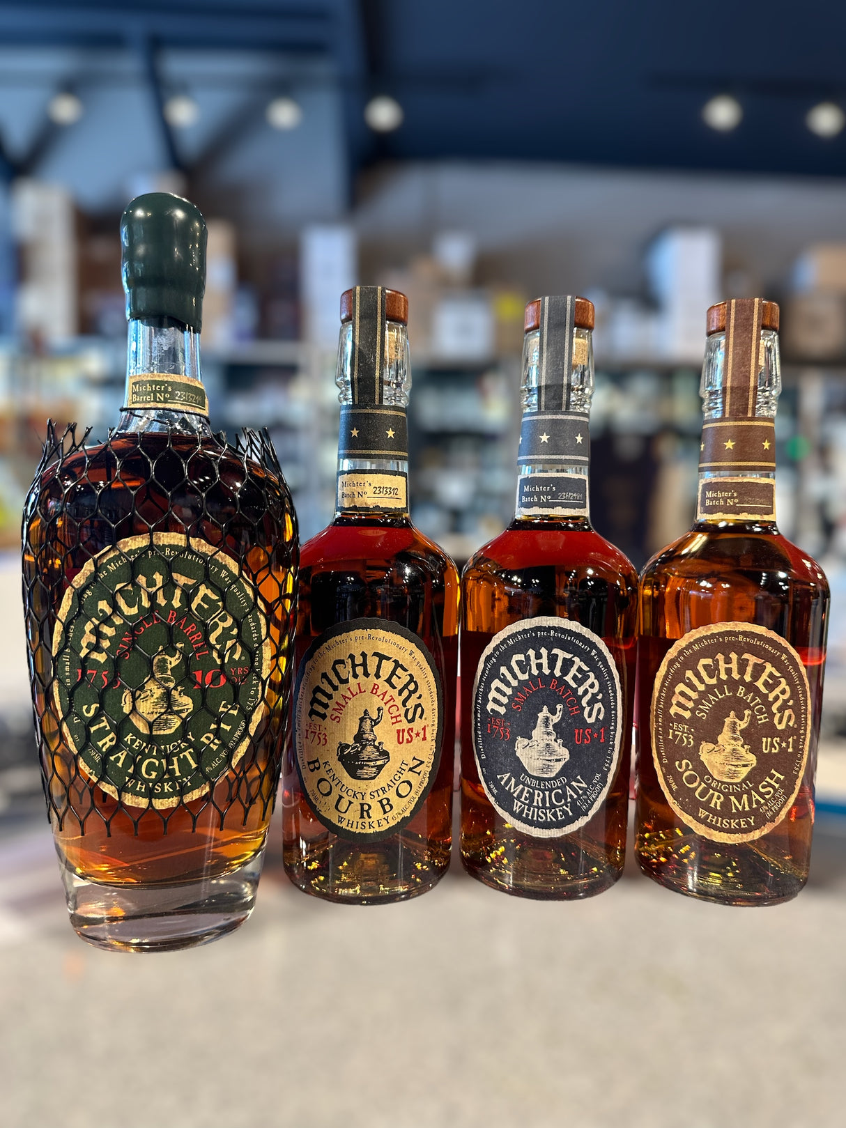 Michter's  Rye 10 Years And Any 3 Bottles Bundle