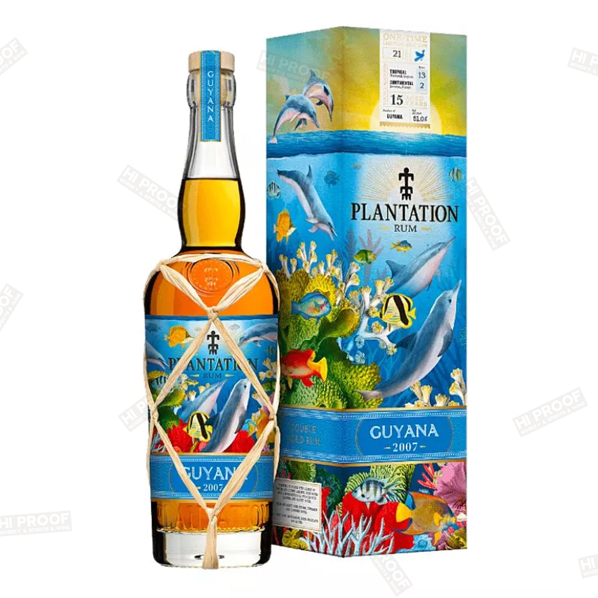 Plantation Guyana 2007 15 Year Vintage Collection Rum 750m