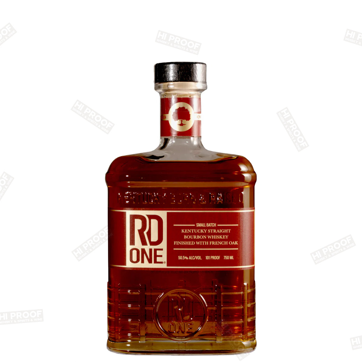 RD ONE Kentucky Straight Bourbon Whiskey Finished With French Oak 750ML