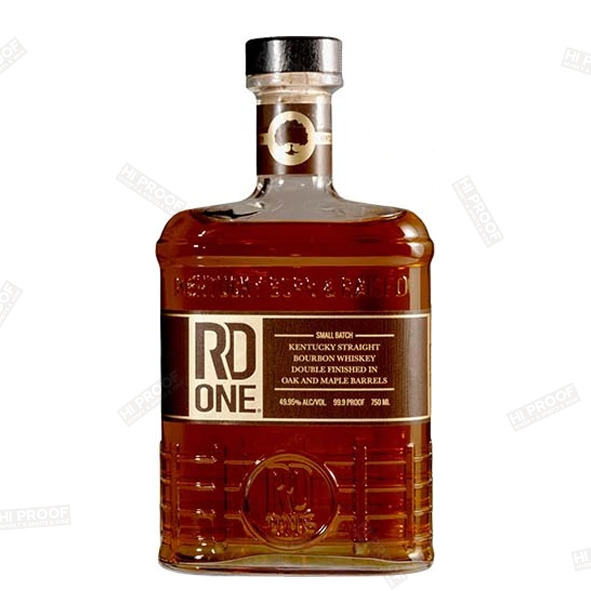 RD One Oak & Maple Barrels Double Finish Straight Bourbon Whiskey 750 ML