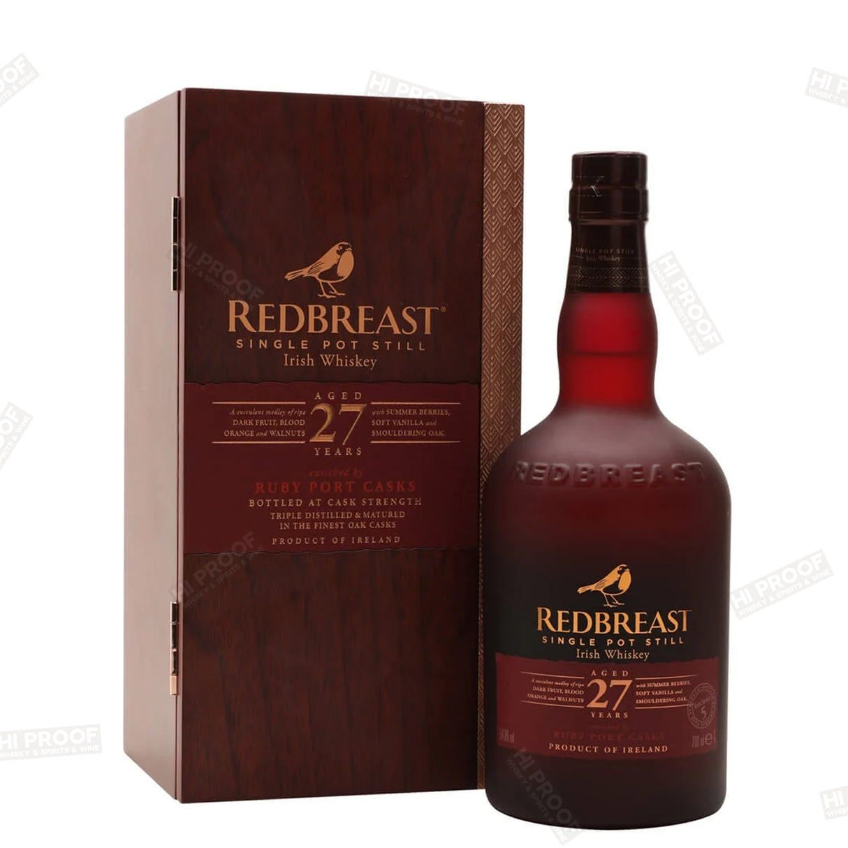 Redbreast Single Pot Still Irish Whiskey Aged 27 Years BATCH 5 109.2 Proof