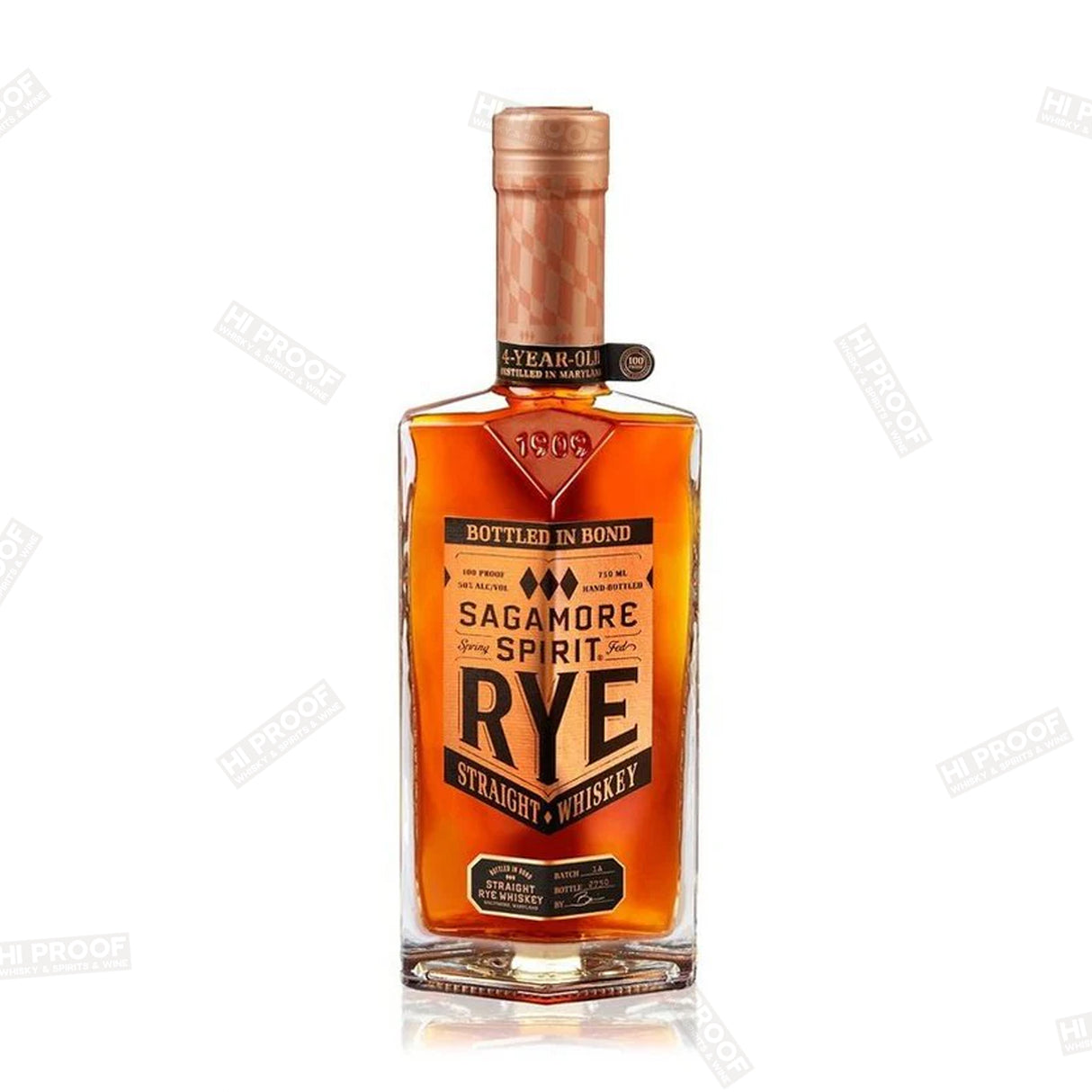 Sagamore Spirit Bottled In Bond Straight Rye Whiskey 750ml