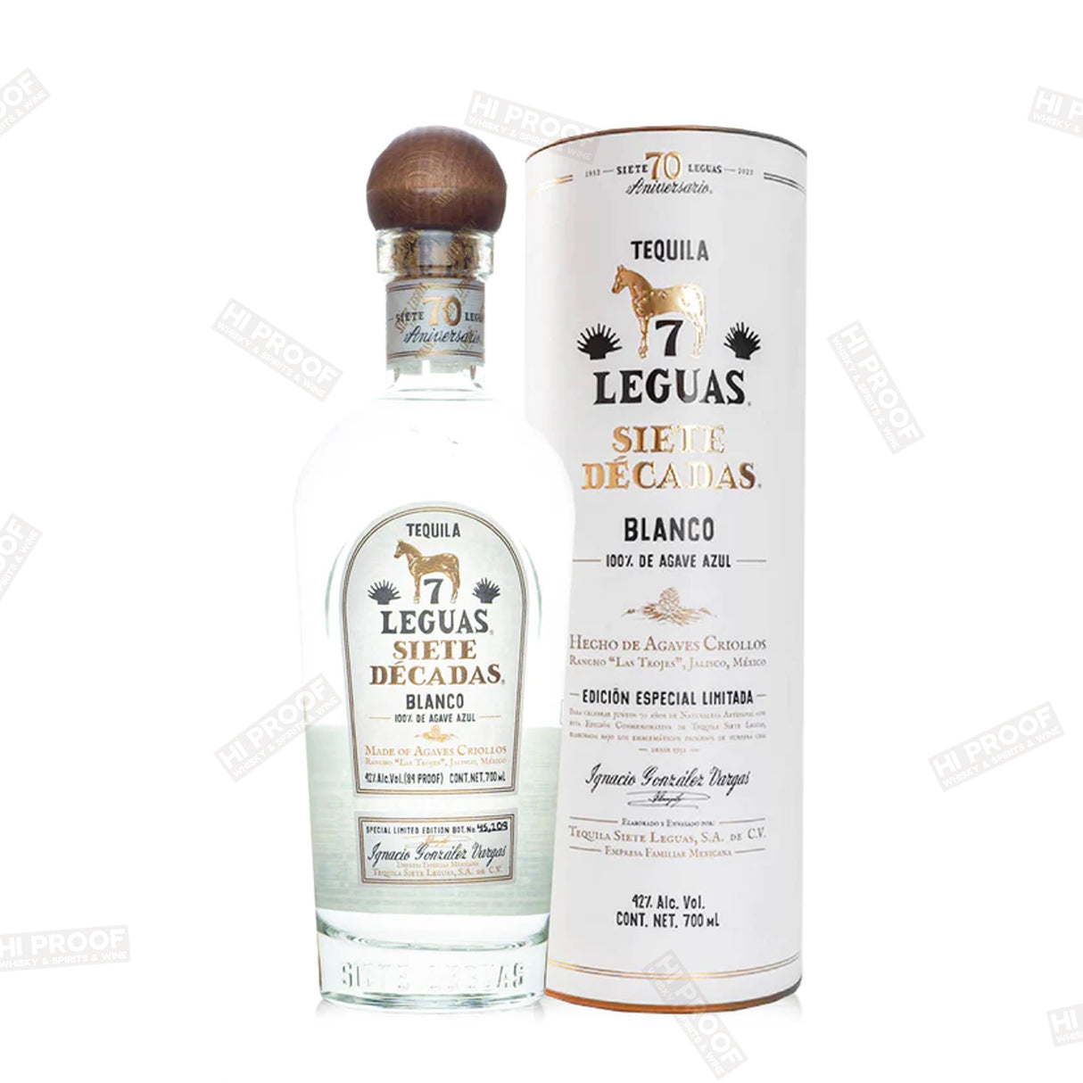 Siete Leguas Decadas Blanco Special Limited Edition700ML