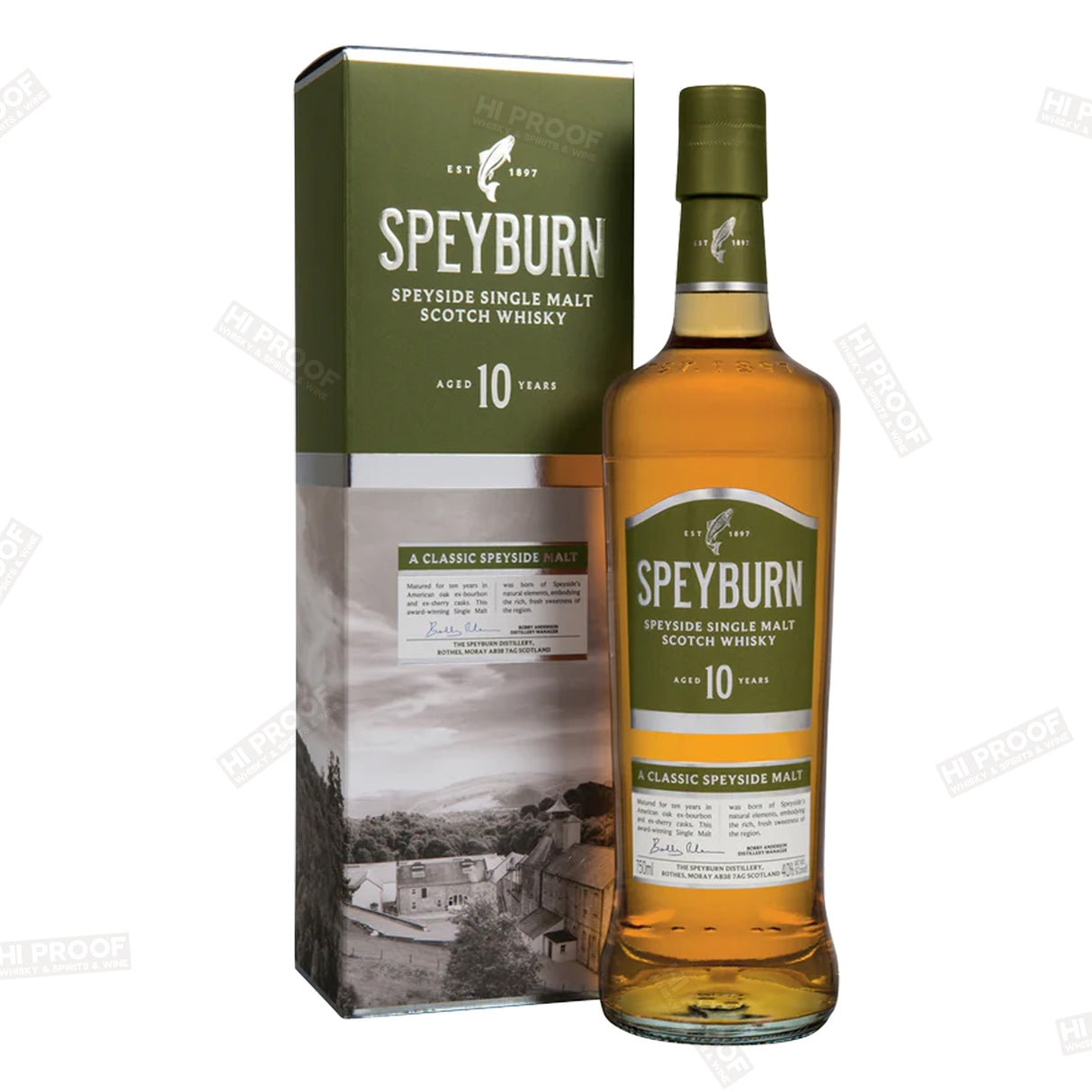 Speyburn 10 Year Old Single Malt Scotch Whisky