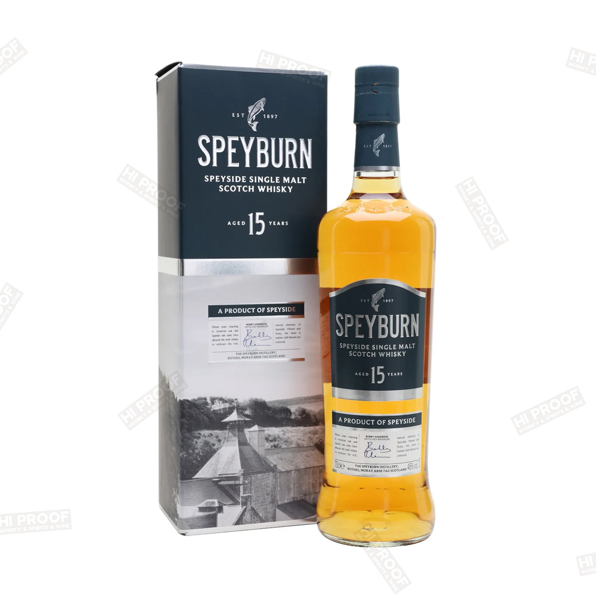 Speyburn 15 Year Old Single Malt Scotch Whisky