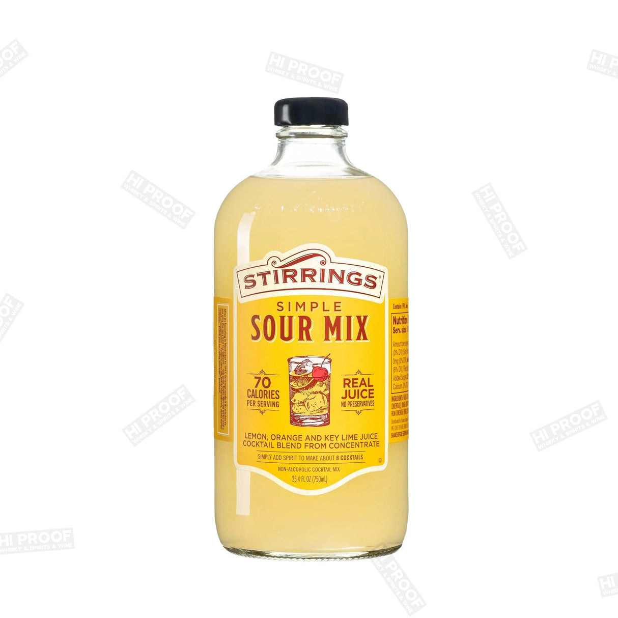 Stirrings Coocktail Mixer Sour Mix 750ml