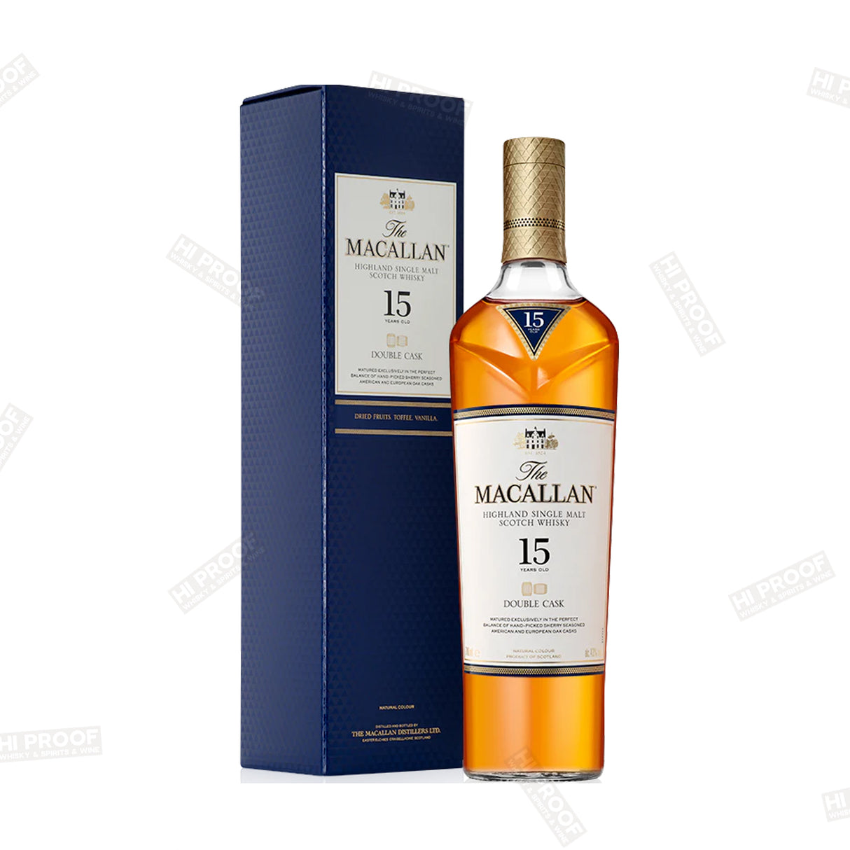 The Macallan Double Cask 15 Year Old Single Malt Scotch Whisky 750ml