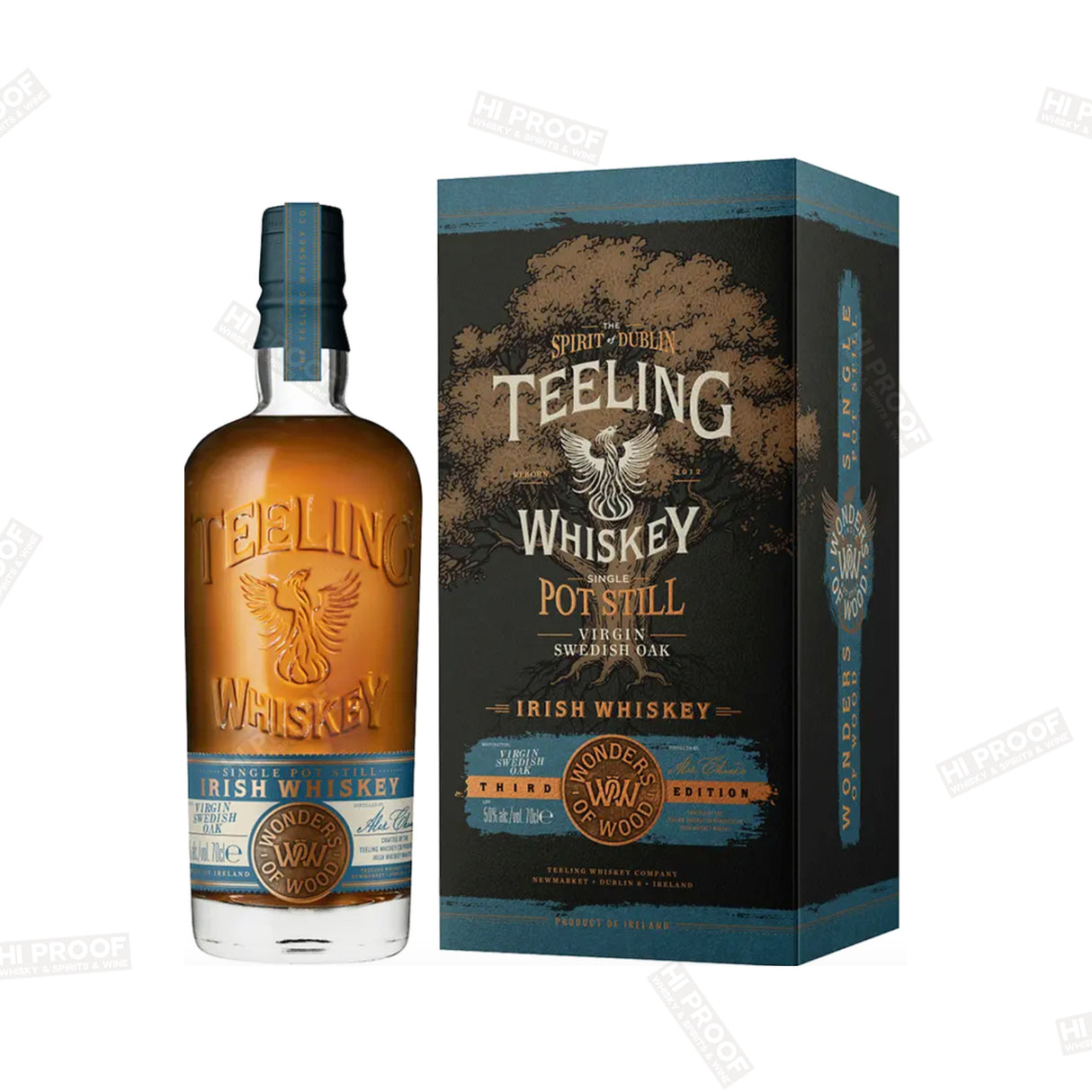 Teeling Single Pot Still Whiskey Wonders Of Wood Virgin Swedish Oak 700ml