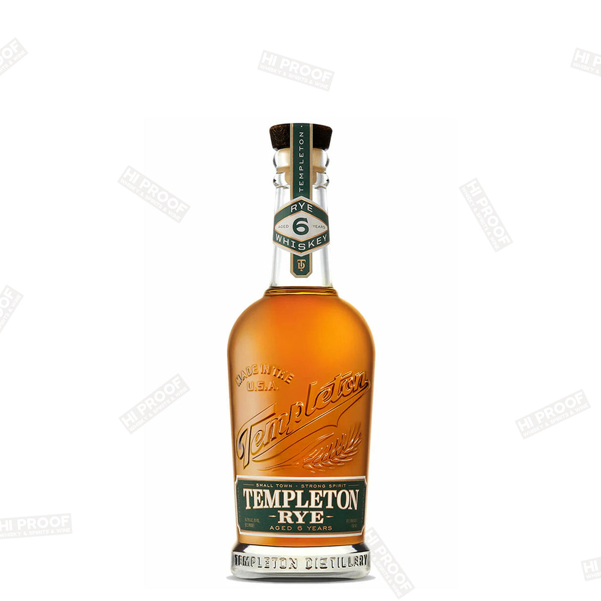 Templeton 6 Year Old Rye Whiskey 750ml