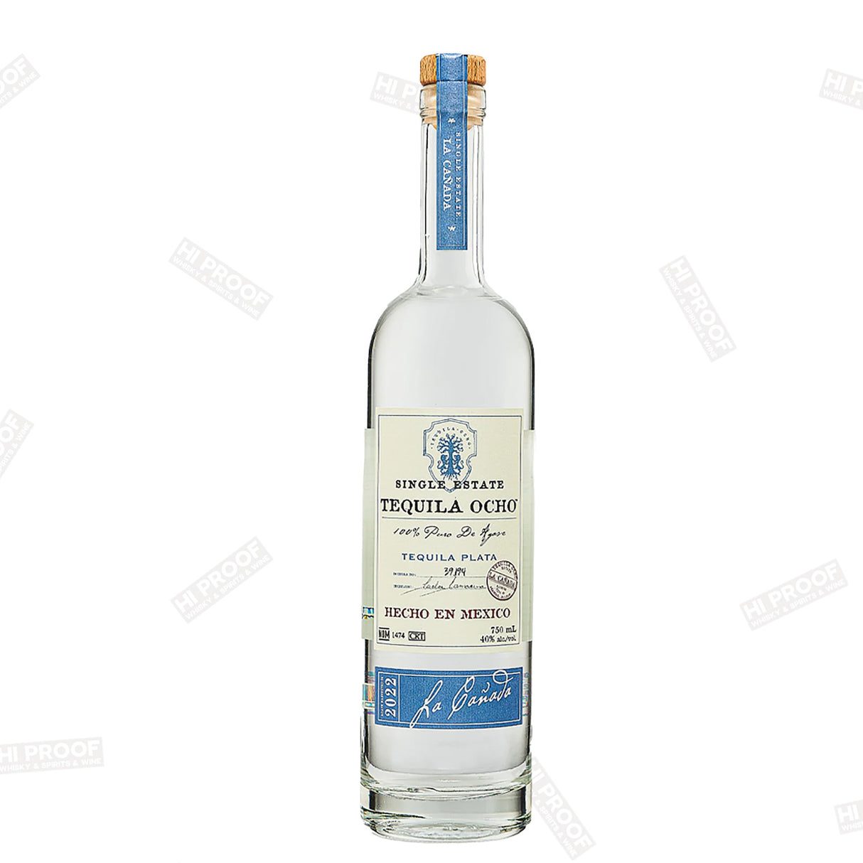 Tequila Ocho Corralillos Tequila Plata 2023