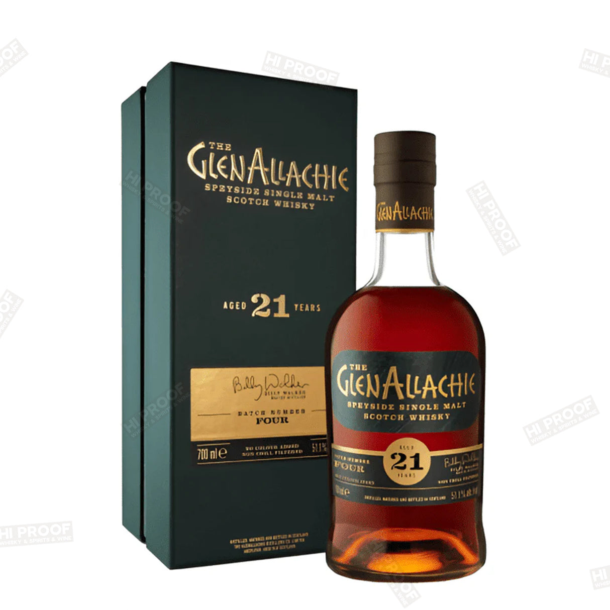 Glenallachie 21 Year Old Single Malt Scotch Whisky Batch 4