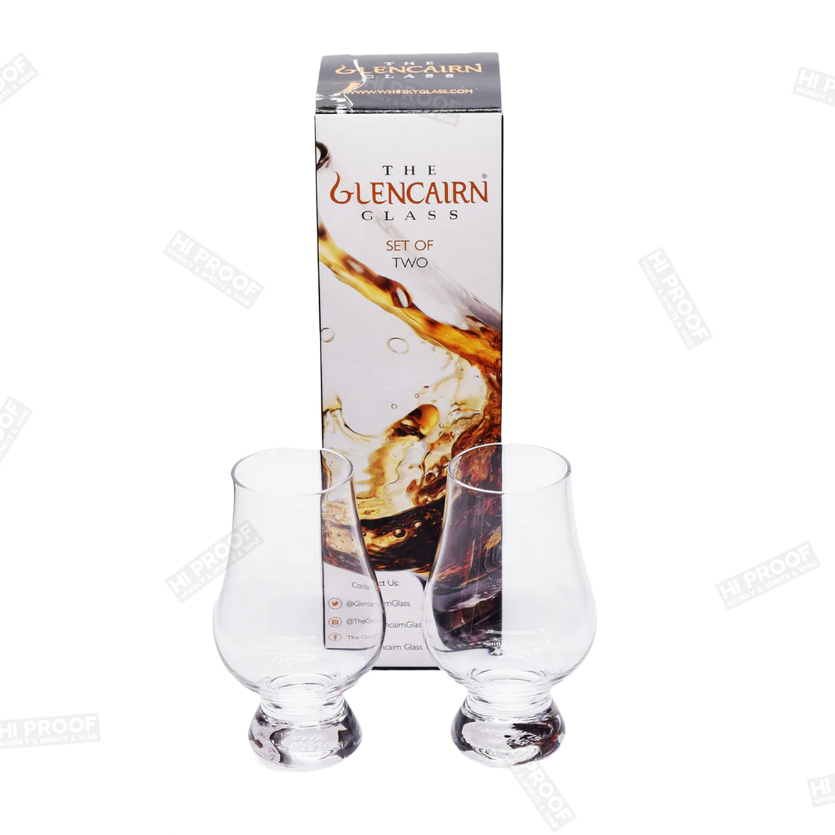 The Glencairn Whisky Glass 6 oz - 2 pack set