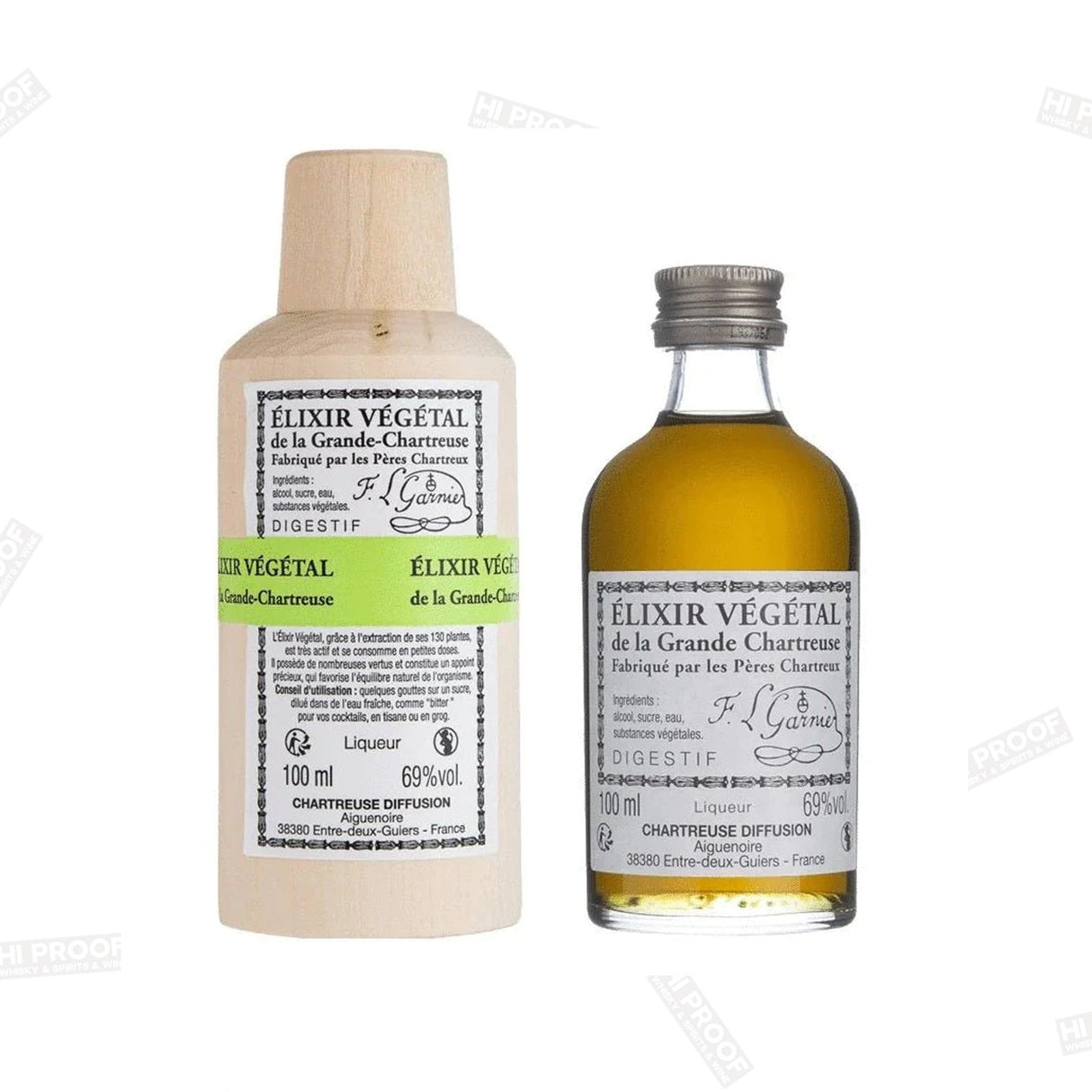 Chartreuse 'Elixir Vegetal de la Grande-Chartreuse' Liqueur 100 ML