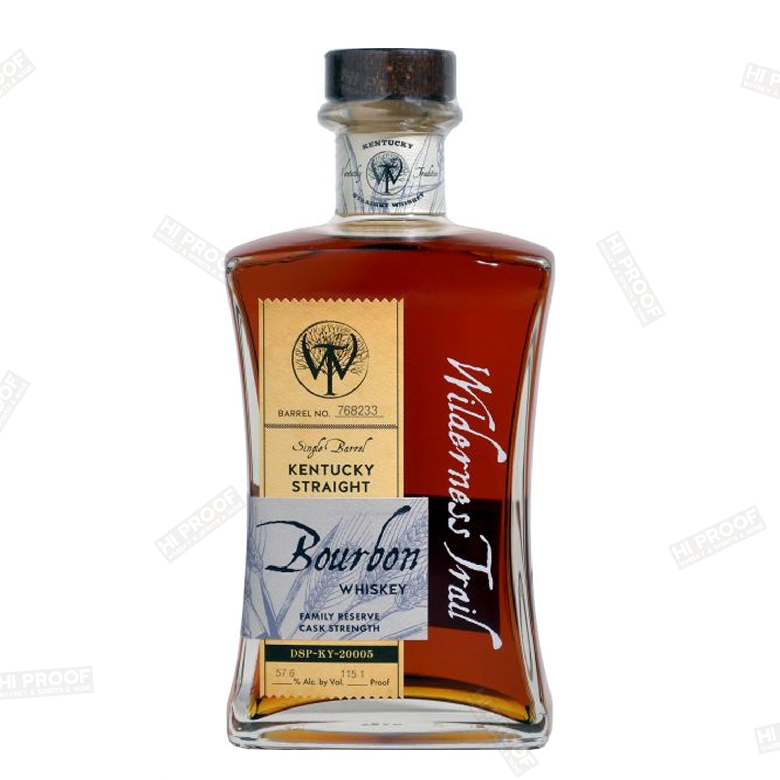 WILDERNESS TRAIL BOURBON SINGLE BARREL FAMILY RESERVE CASK STRENGTH ...