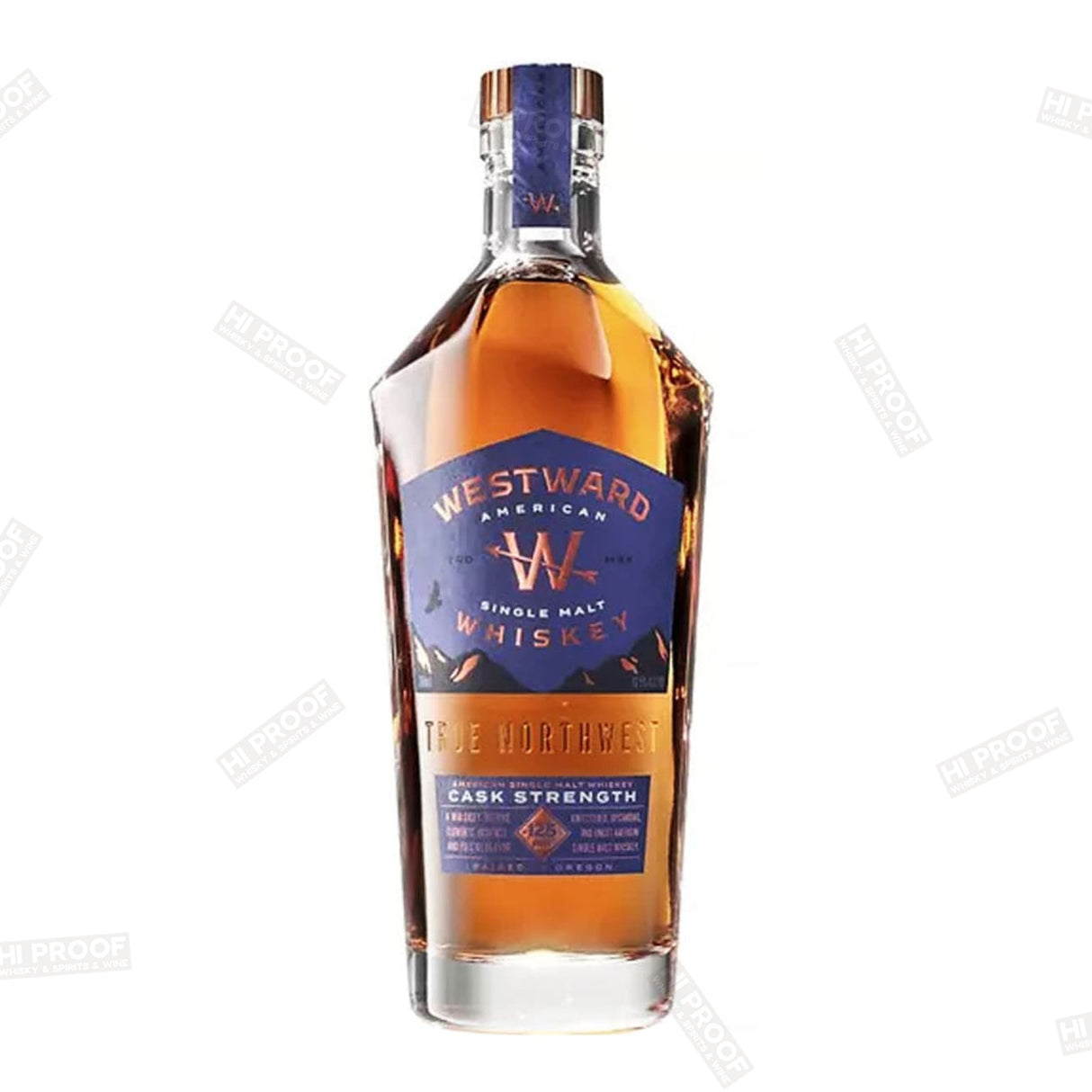 Westward Cask Strength 125 Proof American Single Malt Whiskey