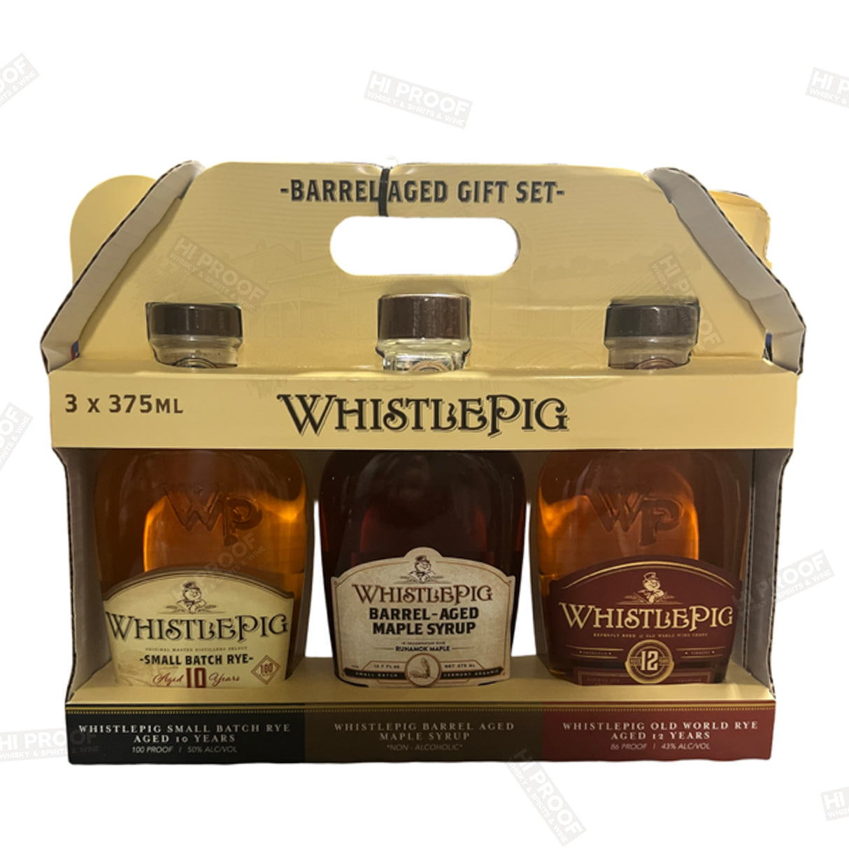 WhistlePig Barrel Aged Gift Set (3x375ml)