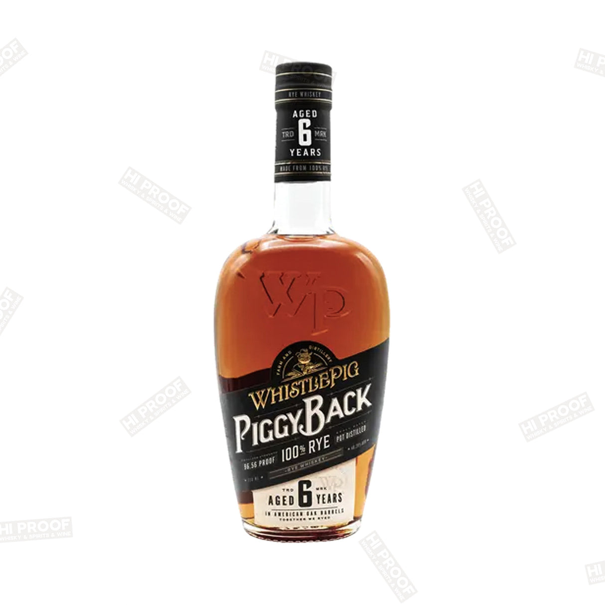 WhistlePig PiggyBack Rye Aged 6 Years 750mL