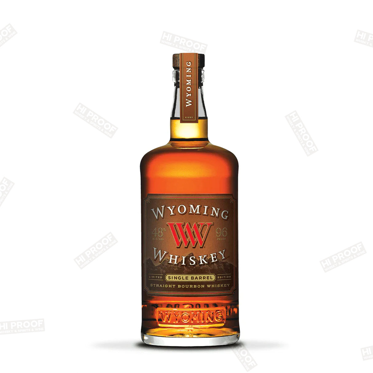 Wyoming Whiskey Single Barrel Straight Bourbon Whiskey 750 ml