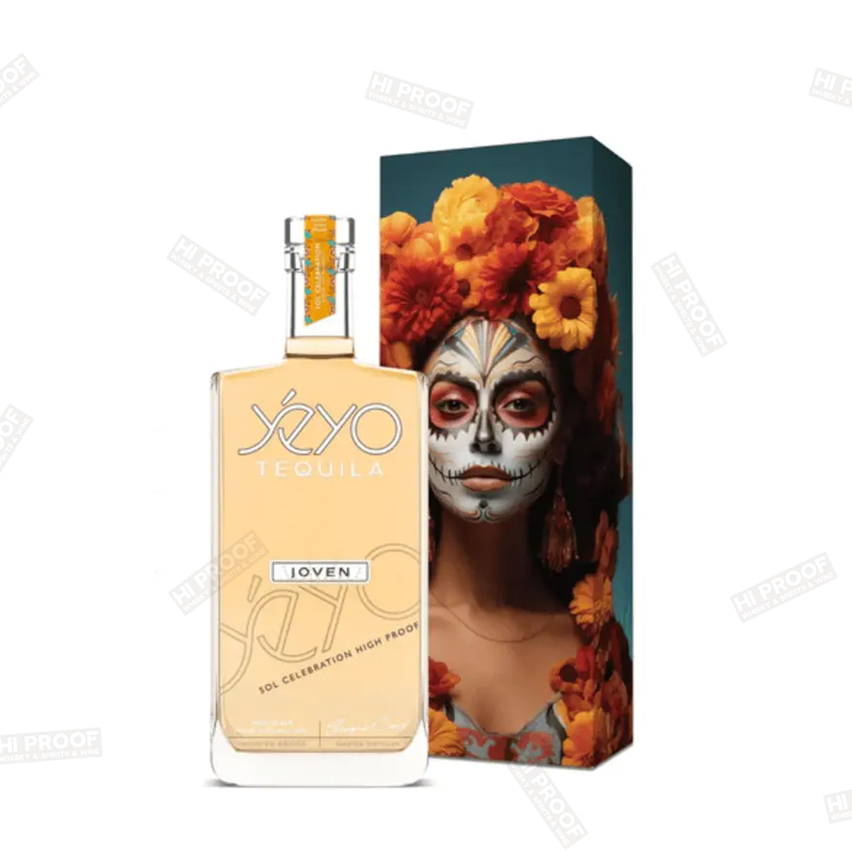 Yeyo Day of the Dead: Sol Joven Tequila 750mL