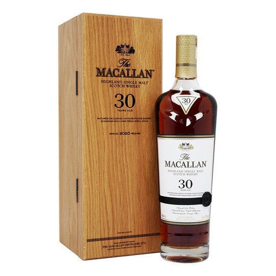 MACALLAN SINGLE MALT SCOTCH WHISKEY 30 Years Double Oak