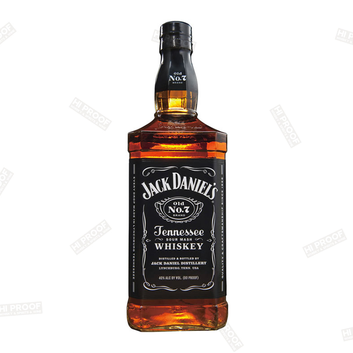 Jack Daniel's Old No 7 Tennessee Whiskey 1L