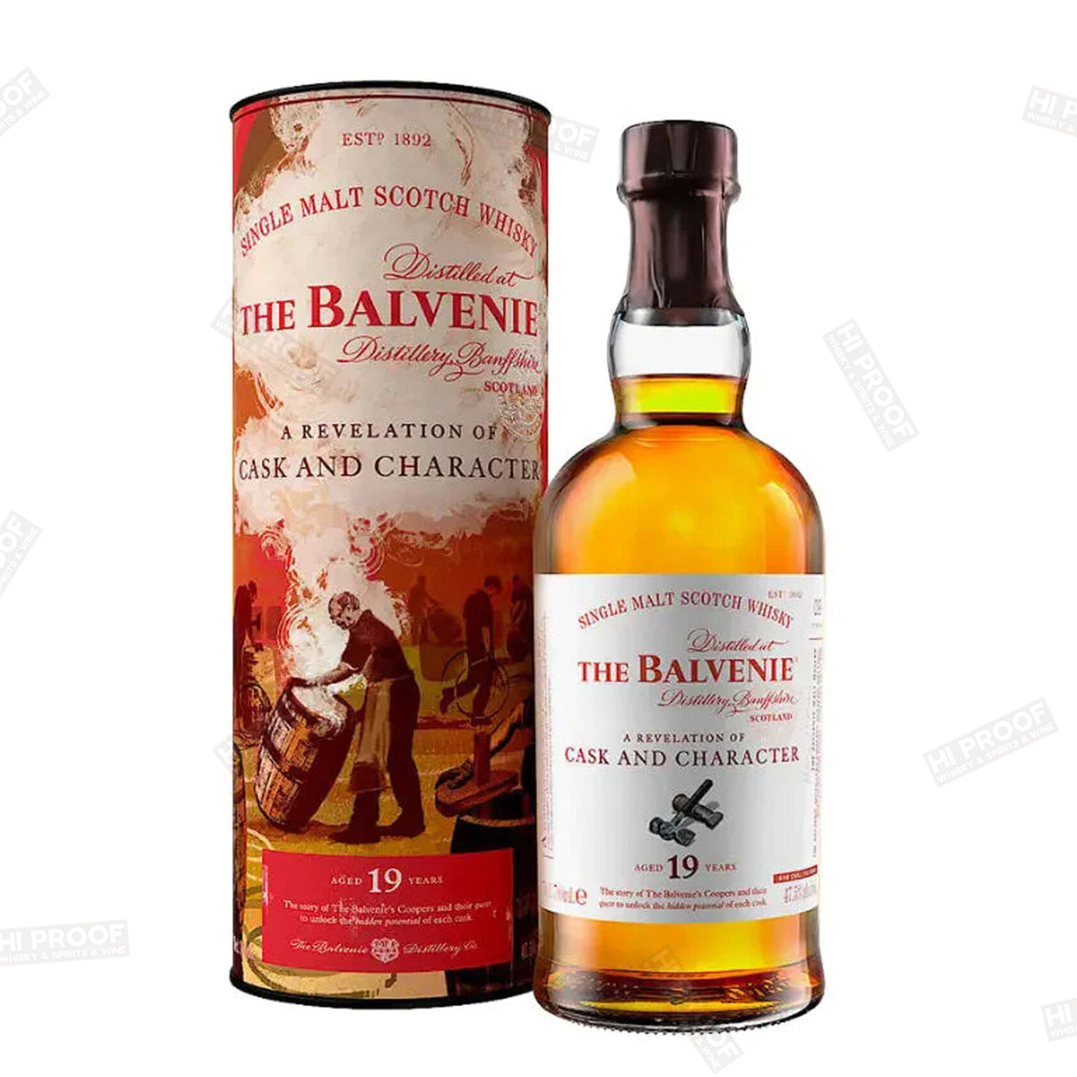 The Balvenie 19 Yr Stories Cask and Character Single Malt Scotch Whisky 750ml