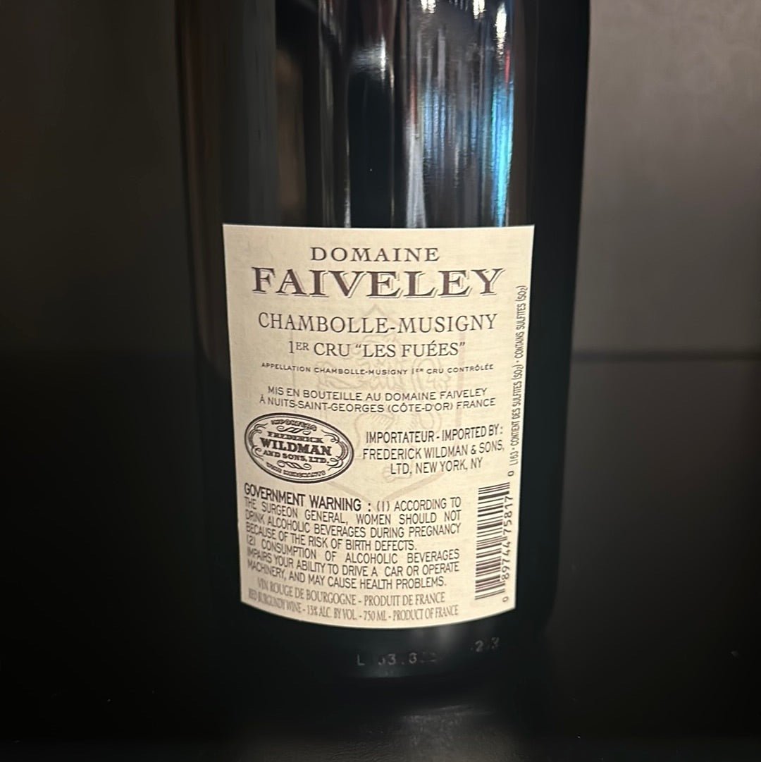 2018 Domaine Faiveley Chambolle Musigny Les Fuees Premier Cru - Hi Proof - Domaine Faiveley