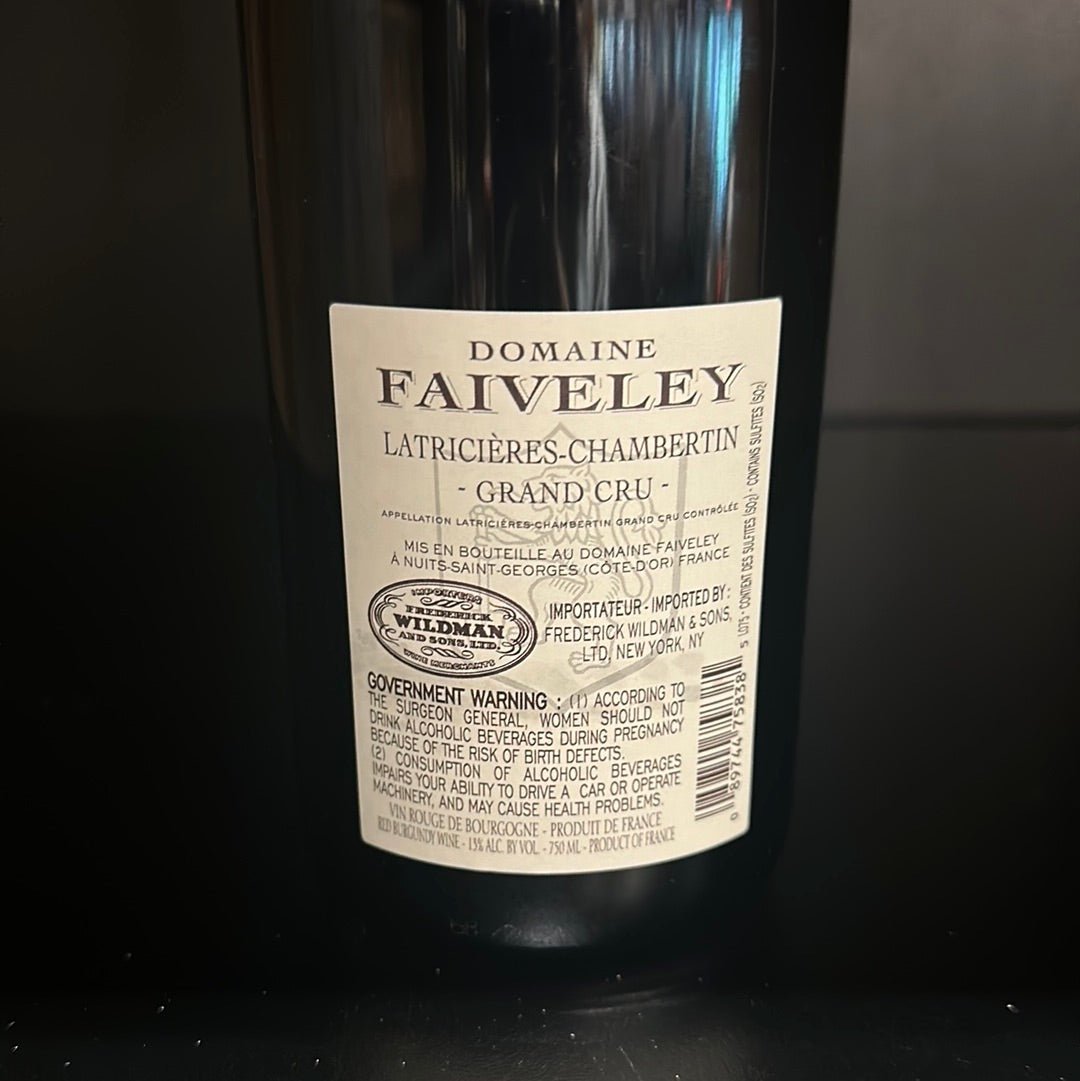 2020 Domaine Faiveley Latricieres Chambertin Grand Cru - Hi Proof - Domaine Faiveley