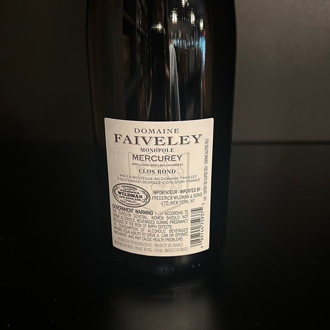 2020 Domaine Faiveley Mercurey Clos Rond Monopole - 750ml - Hi Proof - Domaine Faiveley