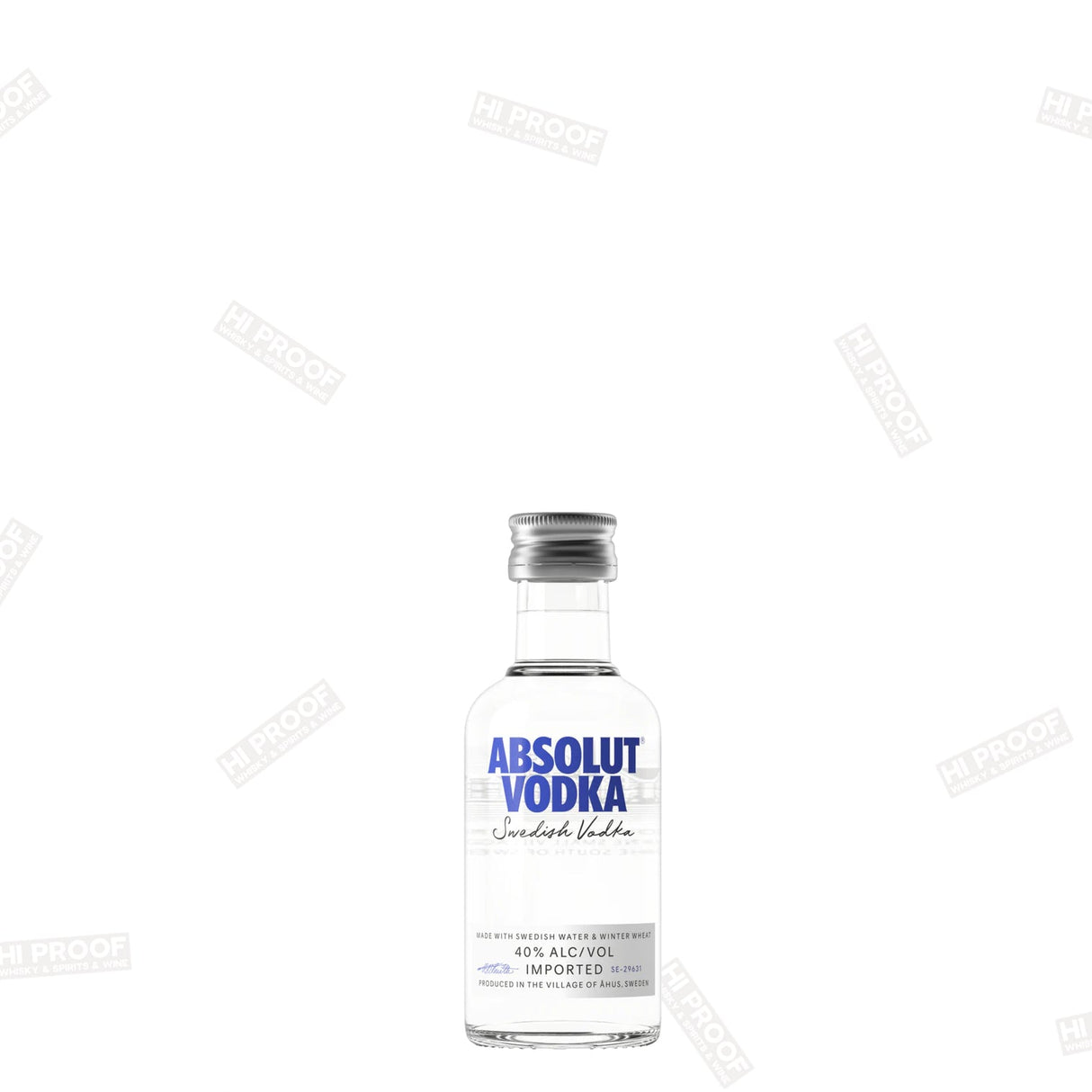 Absolut Vodka 50ml - Hi Proof - Absolut