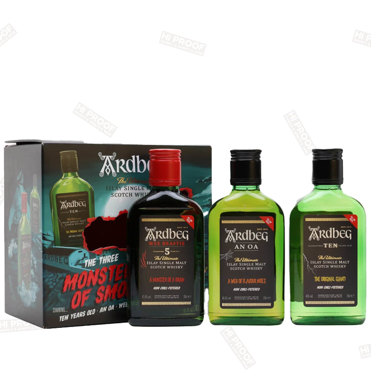 ARDBEG 3 PACK GIFT COMBO BEAST/GIANT/WEB) - Hi Proof - ARDBEG